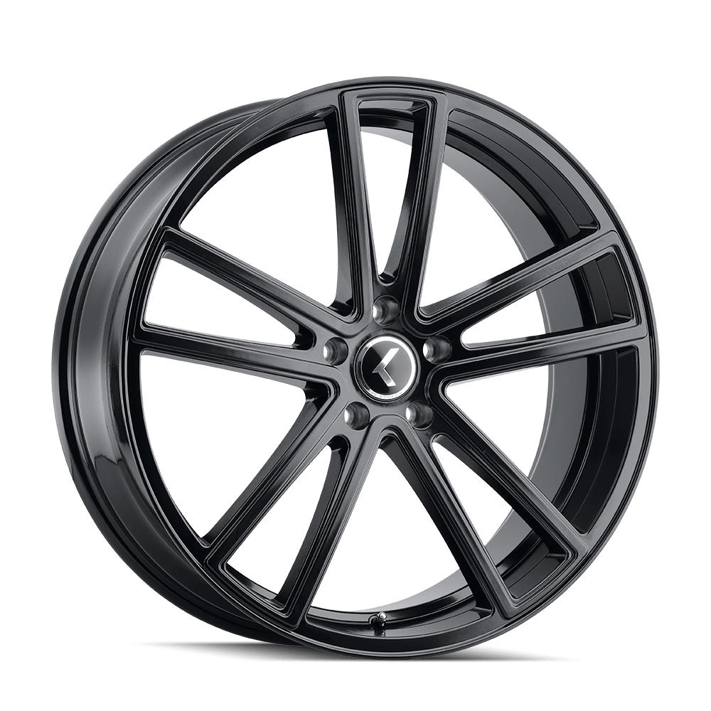 Kraze Lusso KR190 Wheel – Gloss Black
