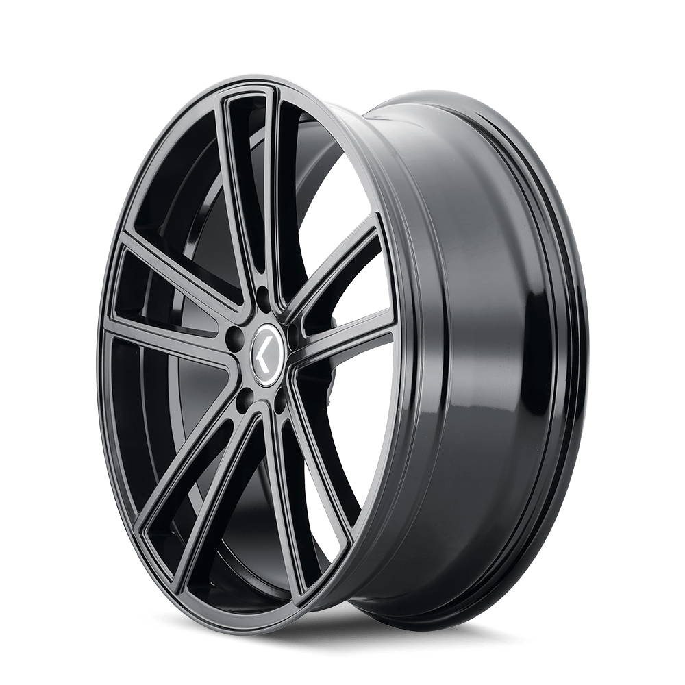Kraze Lusso KR190 Wheel – Gloss Black