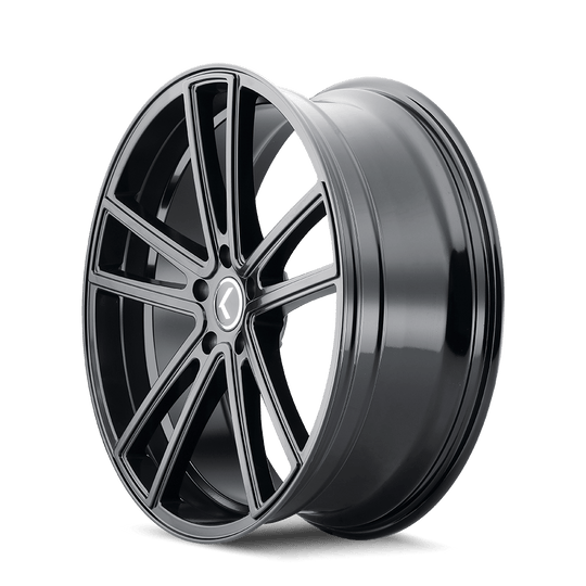 Kraze Lusso KR190 Wheel – Gloss Black