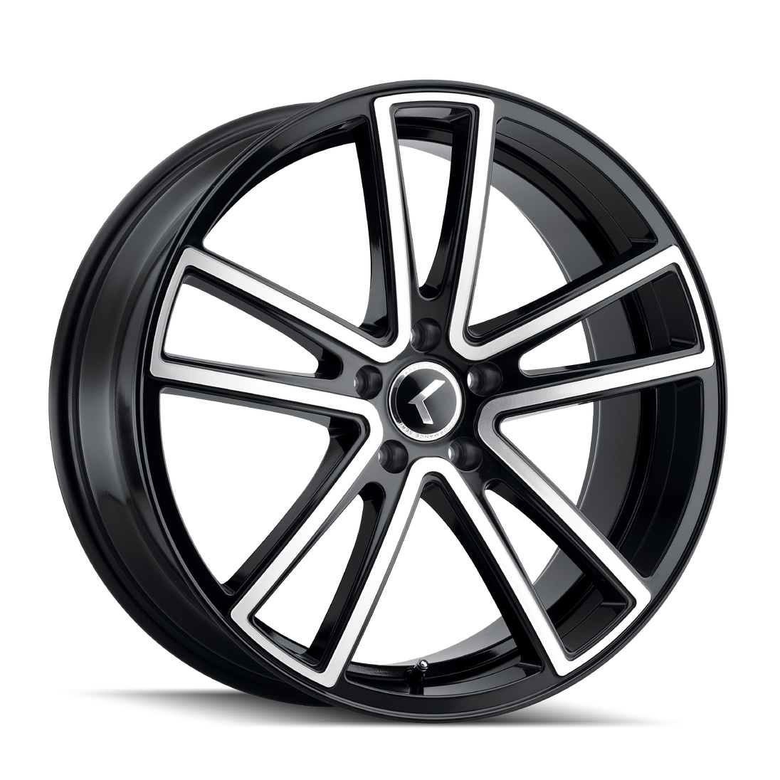 Kraze Lusso KR190 Wheel – Black Machined