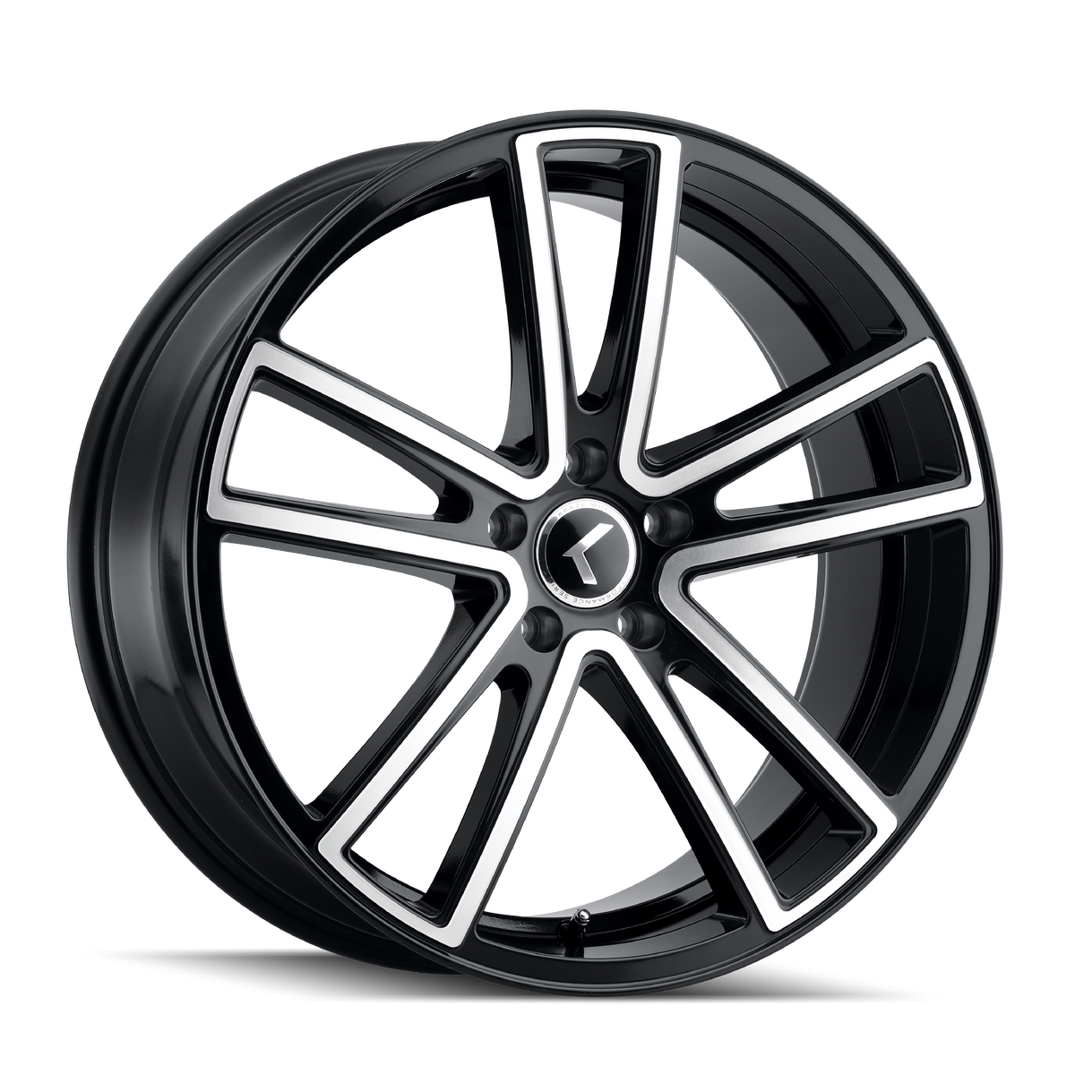Kraze Lusso KR190 Wheel – Black Machined
