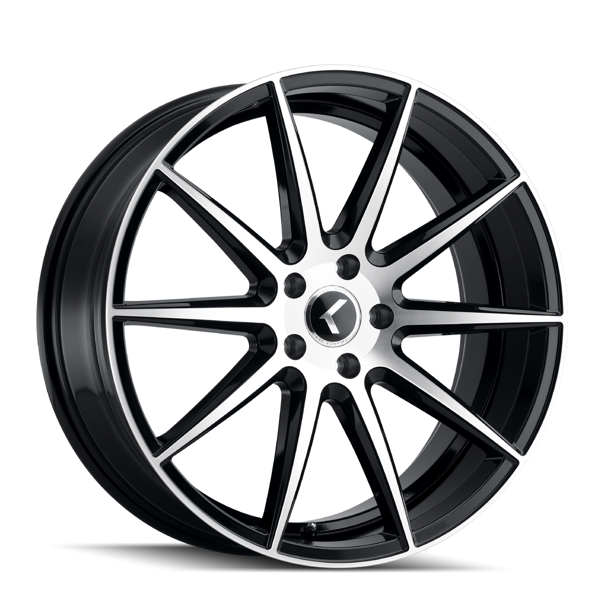 Kraze Cosmos KR194 Wheel – Gloss Black Machined Face