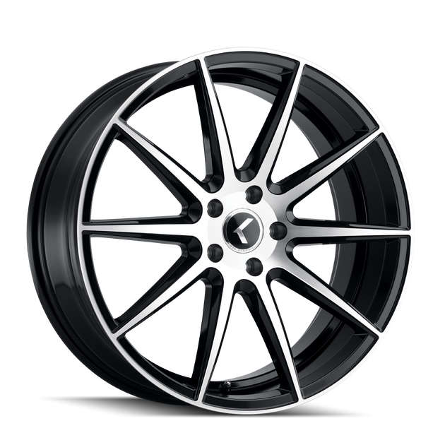 Kraze Cosmos KR194 Wheel – Gloss Black Machined Face