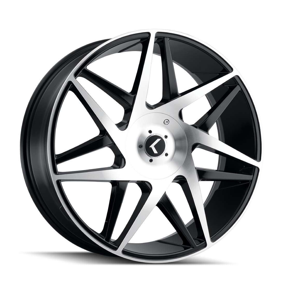 Kraze Phase KR192 Wheel – Black Machined