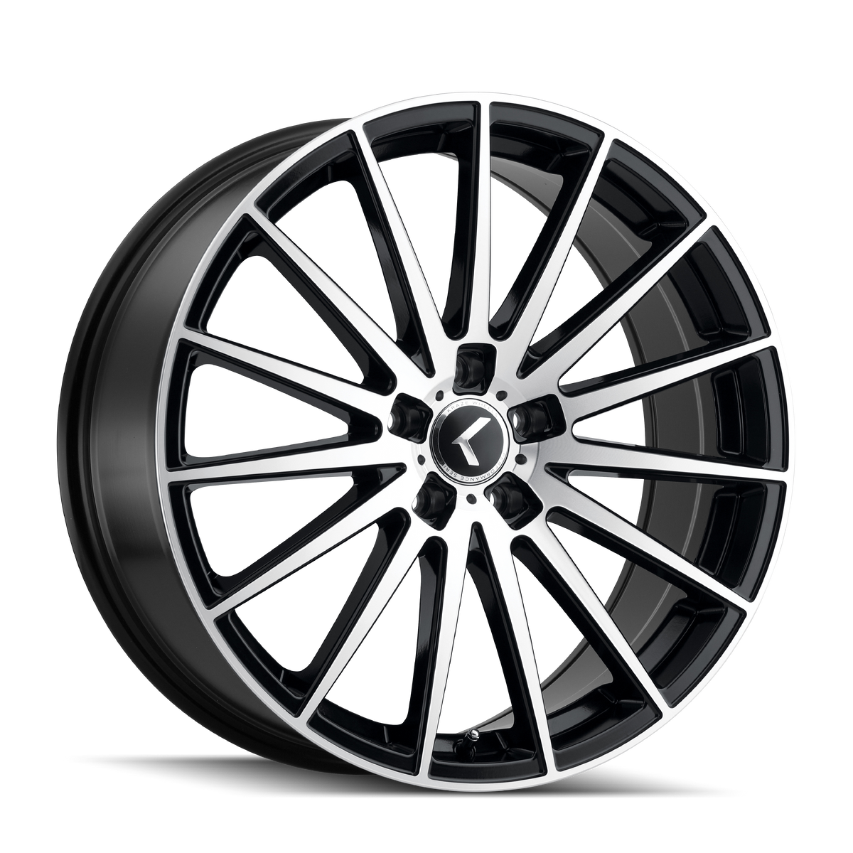 Kraze Stunna KR191 Wheel – Black Machined
