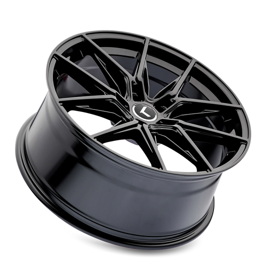 Kraze Evolve KR196 Wheel – Gloss Black