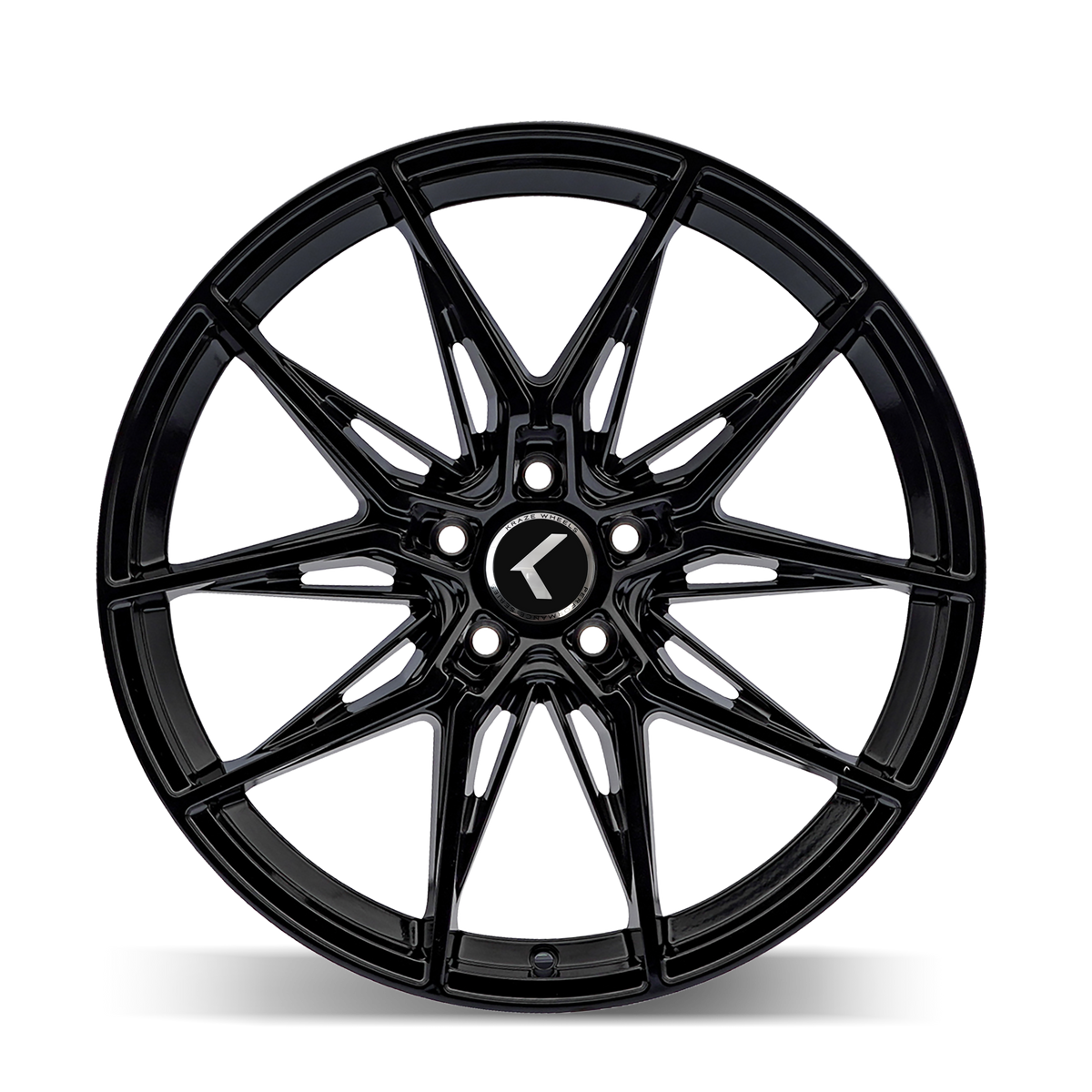 Kraze Evolve KR196 Wheel – Gloss Black