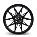 Kraze Evolve KR196 Wheel – Gloss Black