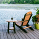 LuxCraft Lakeside poly Adirondack chair