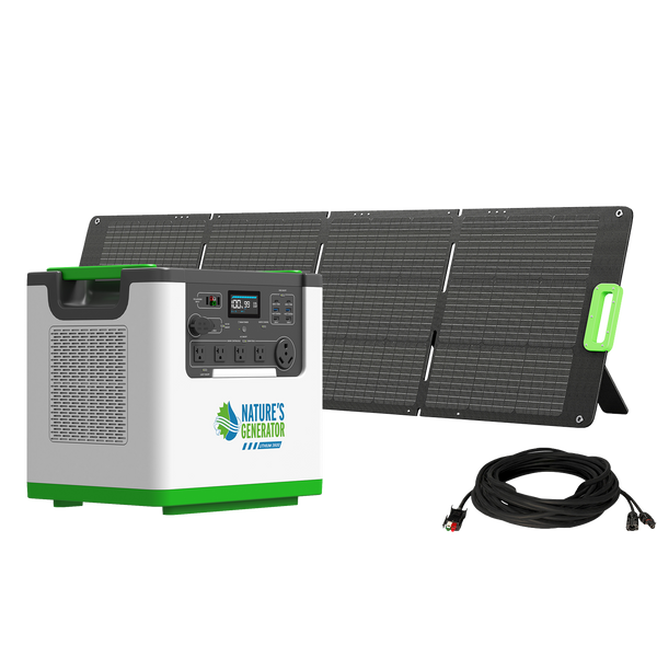 Nature's Generator L3600 solar generator package