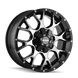 Mayhem Warrior 8015 Wheel – Black/Machined Face