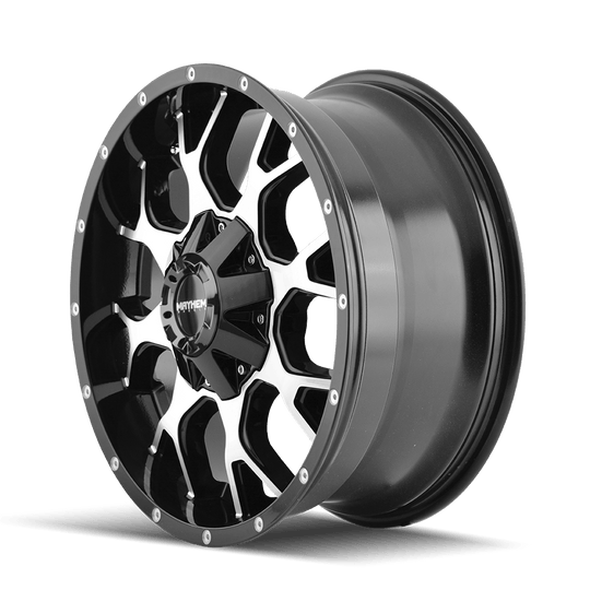 Mayhem Warrior 8015 Wheel – Black/Machined Face