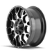 Mayhem Warrior 8015 Wheel – Black/Machined Face
