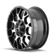 Mayhem Warrior 8015 Wheel – Black/Machined Face