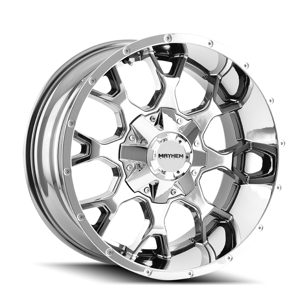 Mayhem Warrior 8015 Wheel – Chrome