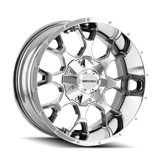 Mayhem Warrior 8015 Wheel – Chrome