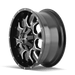 Mayhem Warrior 8015 Wheel – Black/Milled Spokes