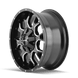 Mayhem Warrior 8015 Wheel – Black/Milled Spokes