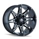 Mayhem Rampage 8090 Wheel – Black/Milled Spokes