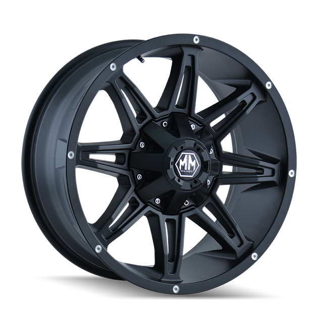 Mayhem Rampage 8090 Wheel – Matte Black