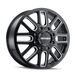 Mayhem Cogent Dually 8107D Wheel – Gloss Black w/ Milled Spokes