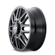 Mayhem Cogent Dually 8107D Wheel – Gloss Black w/ Milled Spokes