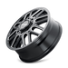 Mayhem Cogent Dually 8107D Wheel – Gloss Black w/ Milled Spokes