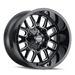 Mayhem Cogent 8107 Wheel – Gloss Black w/ Milled Spokes