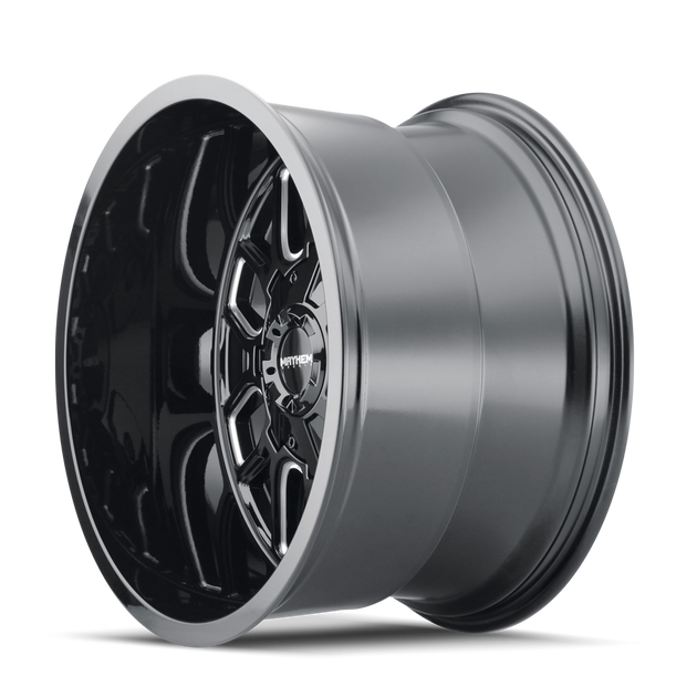 Mayhem Cogent 8107 Wheel – Gloss Black w/ Milled Spokes