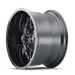 Mayhem Cogent 8107 Wheel – Gloss Black w/ Milled Spokes