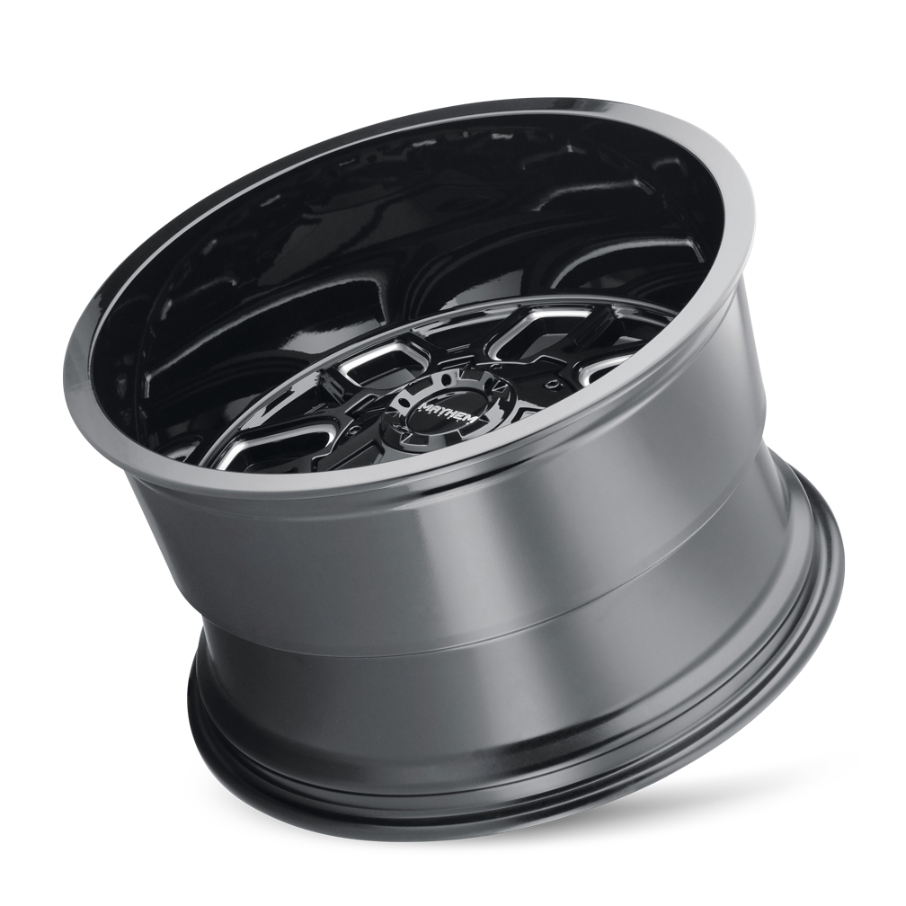 Mayhem Cogent 8107 Wheel – Gloss Black w/ Milled Spokes