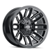 Mayhem Decoy 8108 Wheel – Gloss Black w/ Milled Spokes