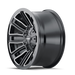 Mayhem Decoy 8108 Wheel – Gloss Black w/ Milled Spokes