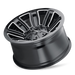 Mayhem Decoy 8108 Wheel – Gloss Black w/ Milled Spokes