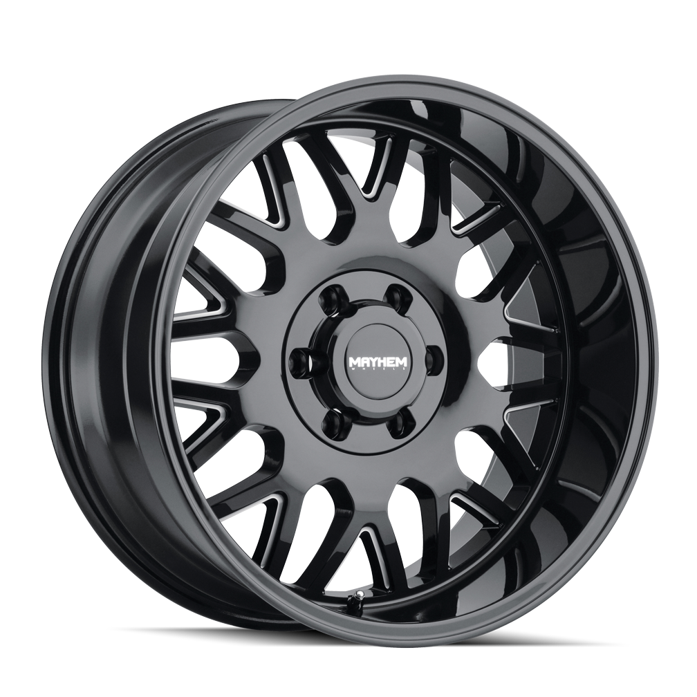 Mayhem Tripwire 8110 Wheel – Black w/ Milled Spokes