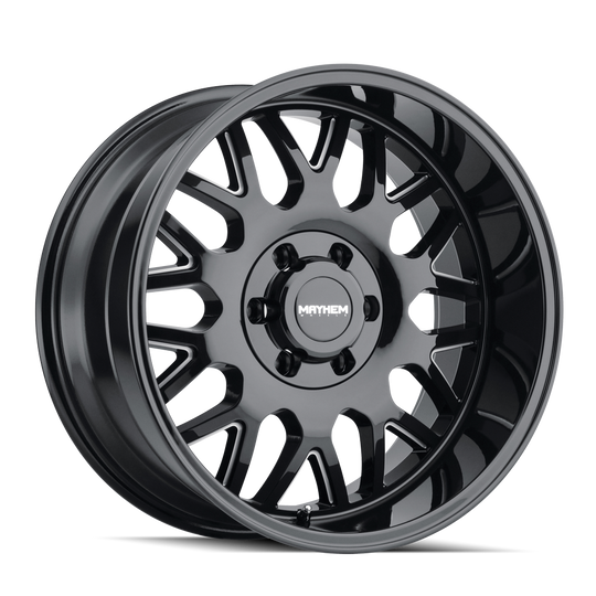 Mayhem Tripwire 8110 Wheel – Black w/ Milled Spokes
