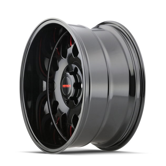 Mayhem Tripwire 8110 Wheel – Black Milled w/ Prism Red