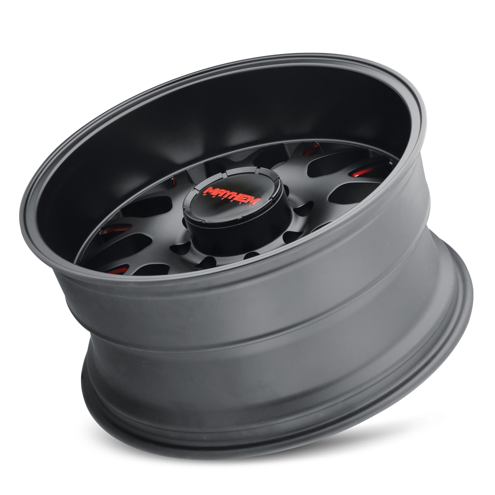 Mayhem Tripwire 8110 Wheel – Black Milled w/ Prism Red