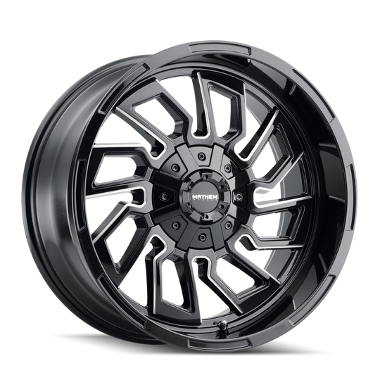 Mayhem Flywheel 8111 Wheel – Gloss Black w/ Milled Spokes