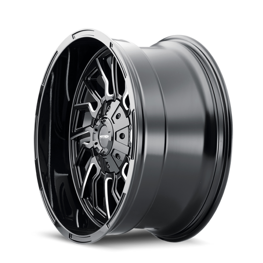 Mayhem Flywheel 8111 Wheel – Gloss Black w/ Milled Spokes