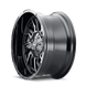 Mayhem Flywheel 8111 Wheel – Gloss Black w/ Milled Spokes