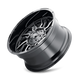 Mayhem Flywheel 8111 Wheel – Gloss Black w/ Milled Spokes
