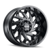 Mayhem Essex 8112 Wheel – Gloss Black w/ Milled Spokes