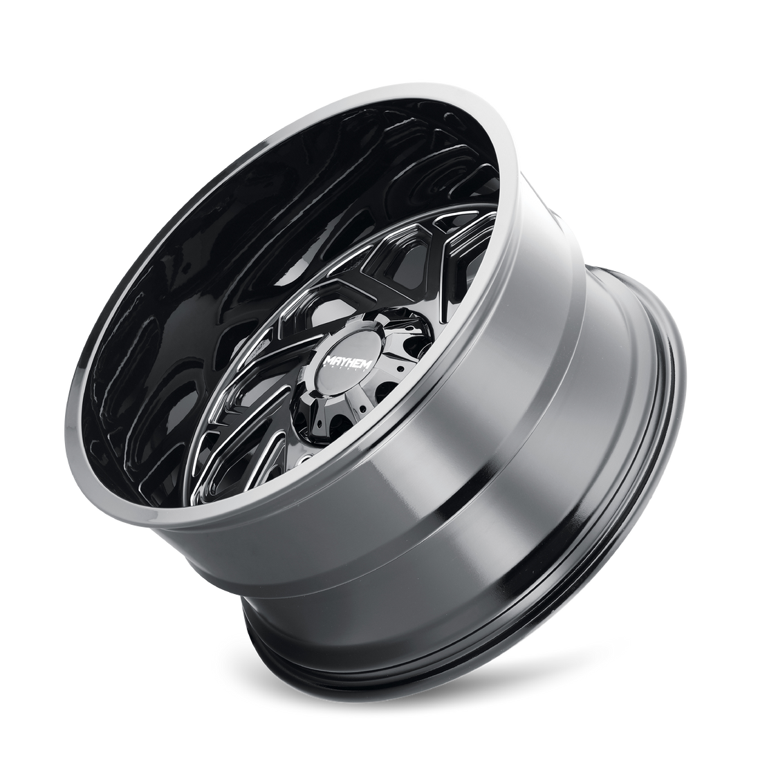 Mayhem Essex 8112 Wheel – Gloss Black w/ Milled Spokes