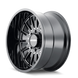 Mayhem Utopia 8114 Wheel – Gloss Black w/ Milled Spokes