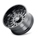 Mayhem Utopia 8114 Wheel – Gloss Black w/ Milled Spokes