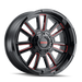 Mayhem Apollo 8115 Wheel – Gloss Black w/ Prism Red Spokes