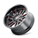 Mayhem Apollo 8115 Wheel – Gloss Black w/ Prism Red Spokes