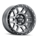 Mayhem Delta 8304 Wheel – Matte Gunmetal w/ Matte Black Lip