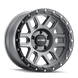 Mayhem Delta 8304 Wheel – Matte Gunmetal w/ Matte Black Lip